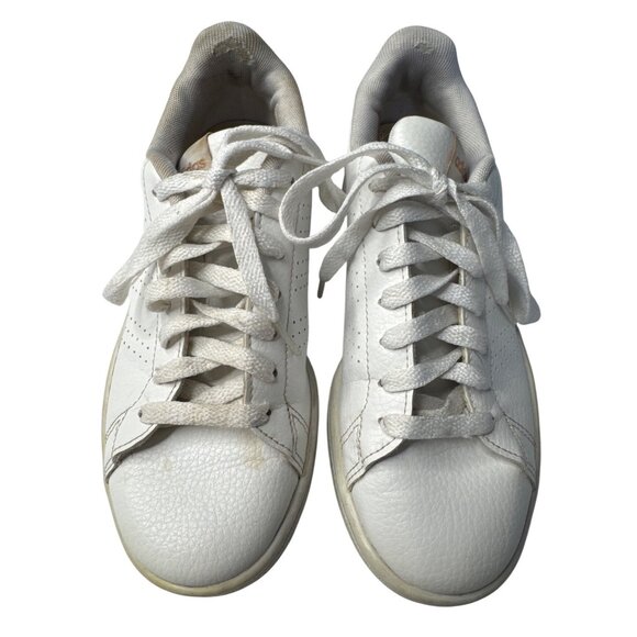 adidas Shoes - Adidas Womens White & Gold Sneakers size 6.5